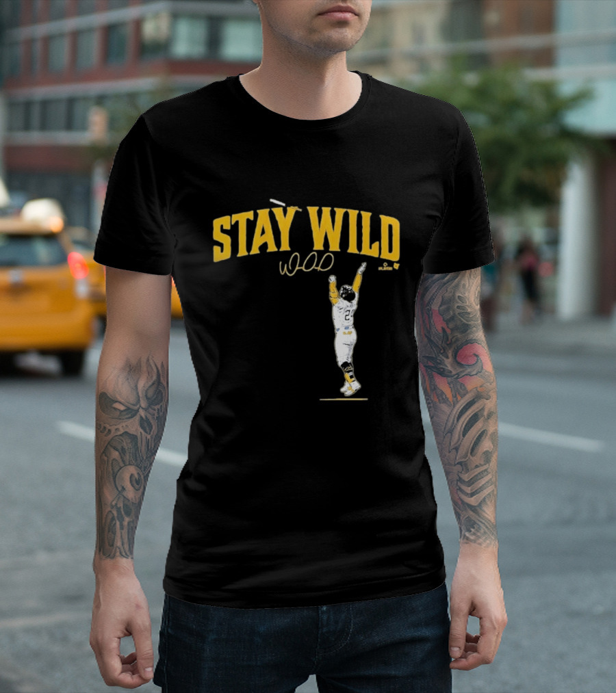 William Contreras Stay Wild Baseball Sports Fan T T-Shirt