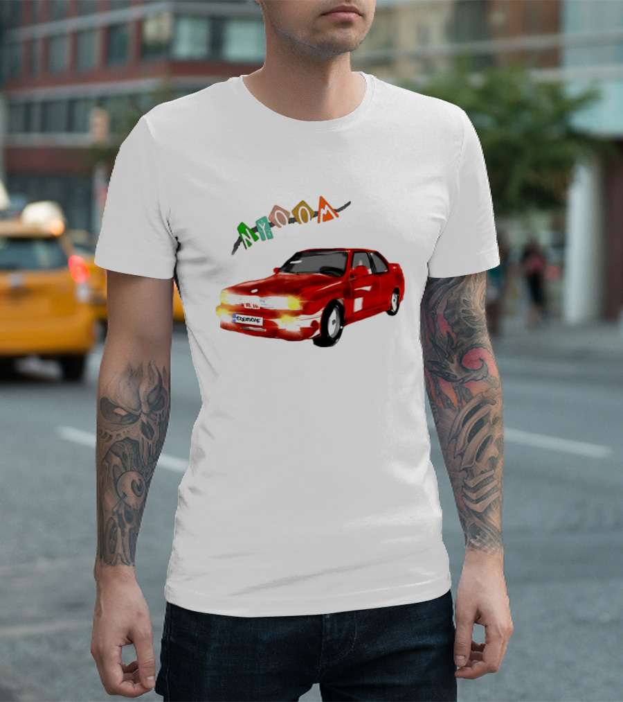 BMW E30 M3 Nyoom Drift Car Adventure T-Shirt