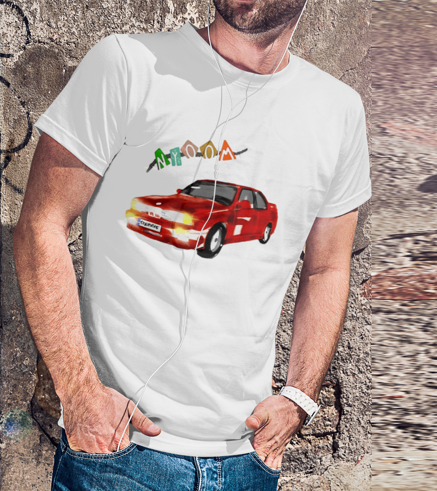 BMW E30 M3 Nyoom Drift Car Adventure T-Shirt
