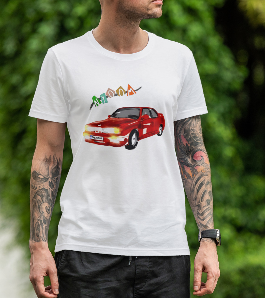 BMW E30 M3 Nyoom Drift Car Adventure T-Shirt