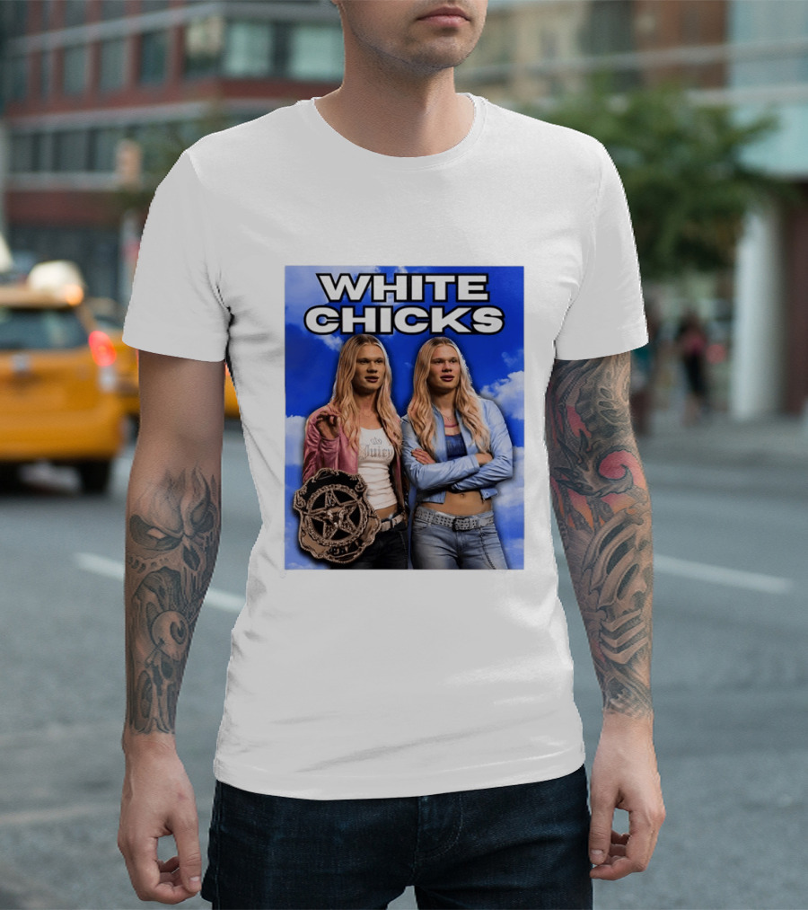 Erling Haaland White Chicks Meme Juicy Couture Style Retro Comedy T-Shirt