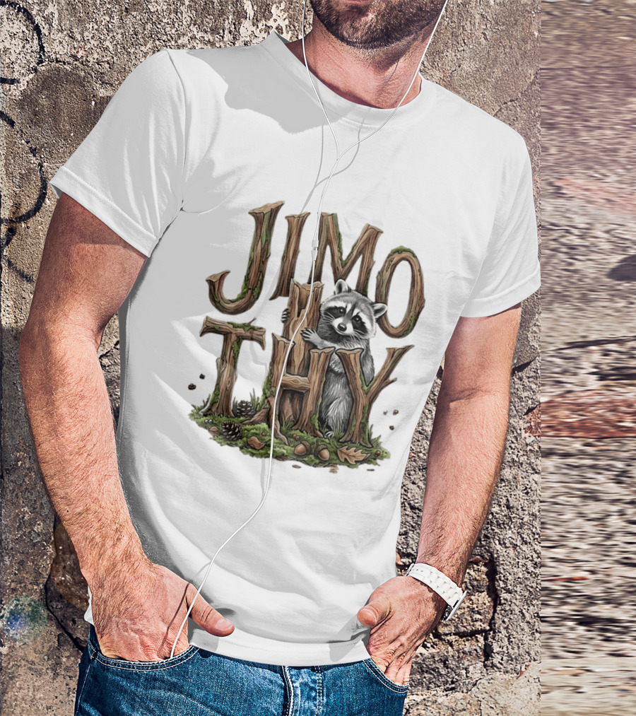 Jimothy The Raccoon Forest Adventure T-Shirt