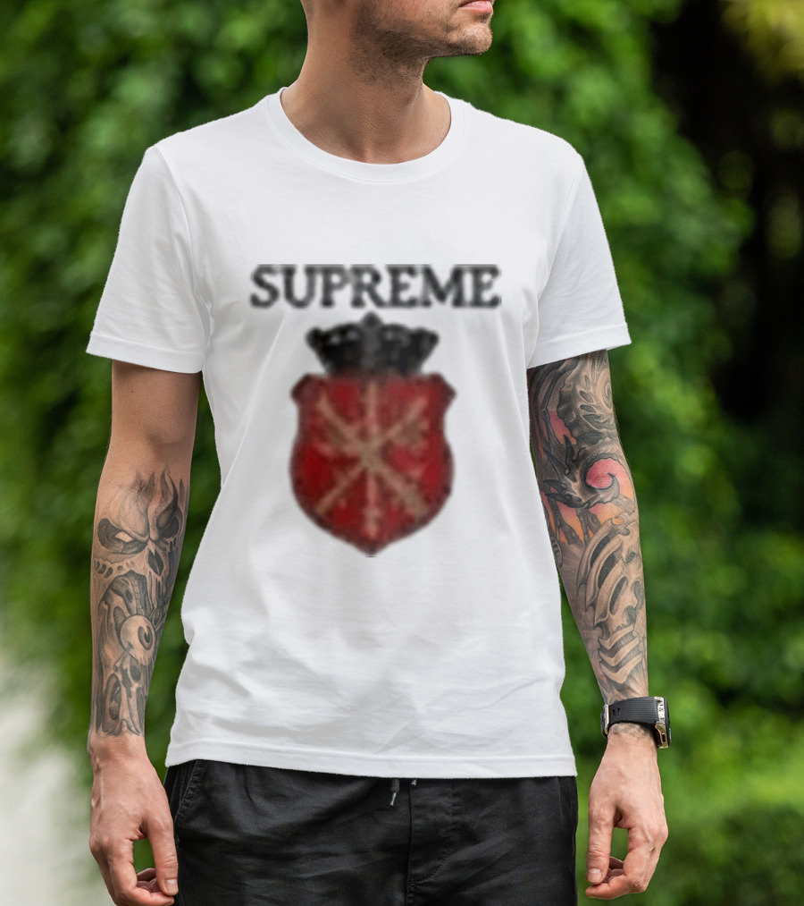Supreme Lamine Yamal Crest Streetwear T-Shirt