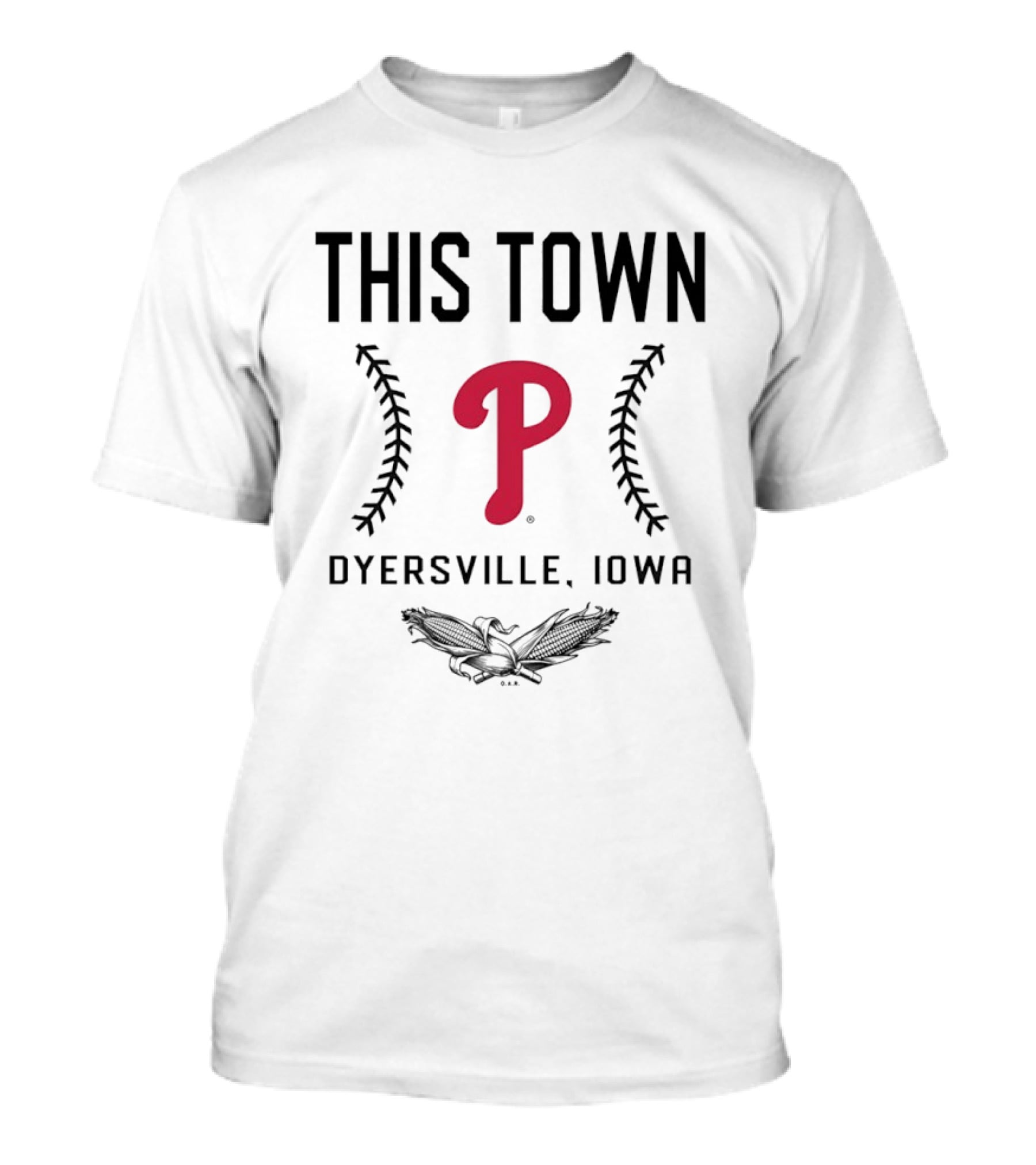 Philadelphia Phillies 2026 Field Of Dreams This Town Dyersville Iowa T-Shirt