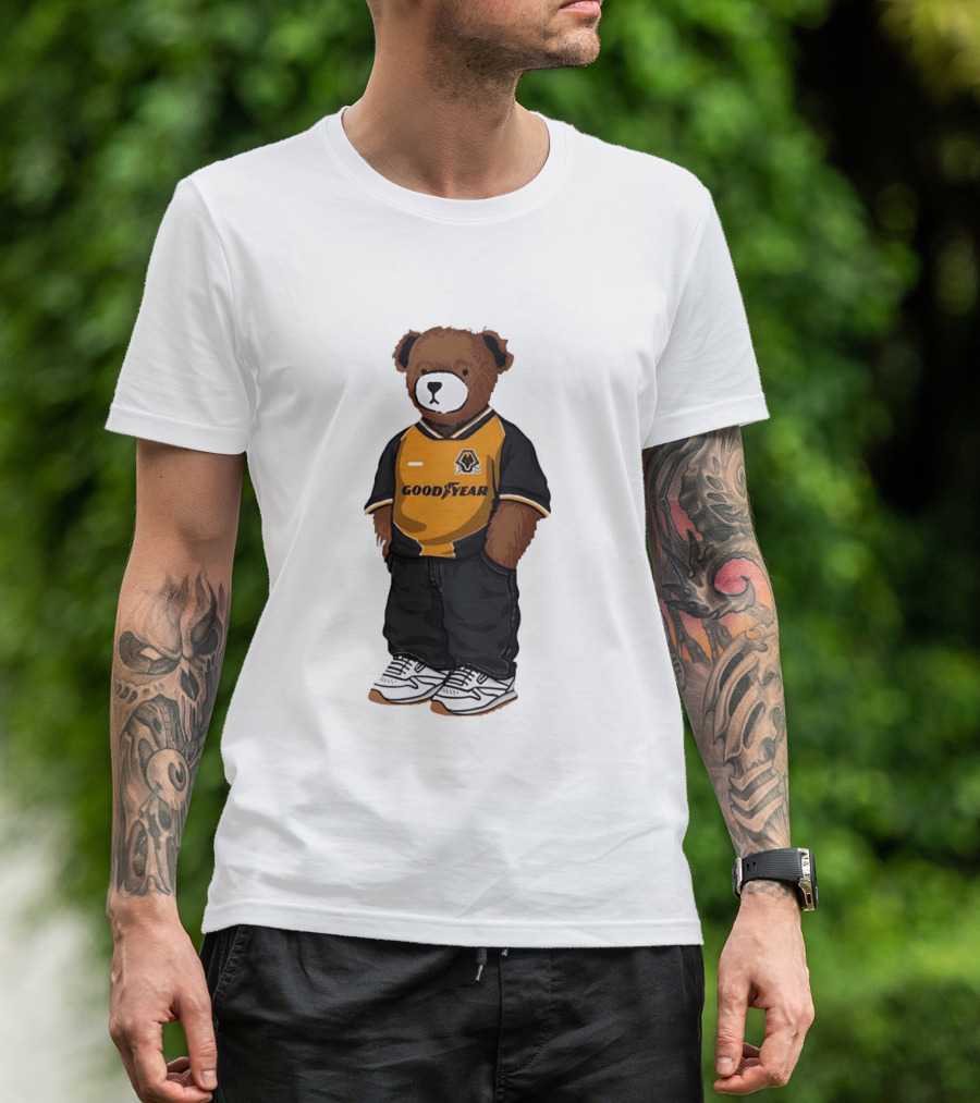 Wolverhampton Wanderers Goodyear Jersey Bear T-Shirt