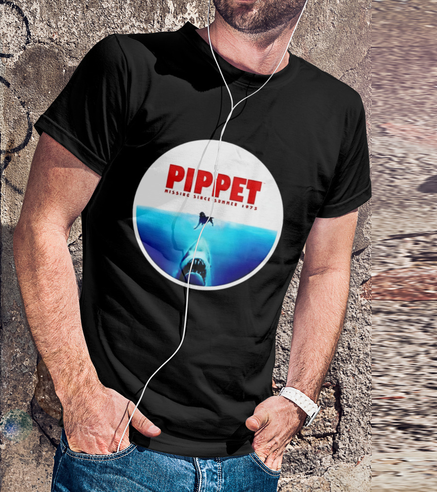 Pippet Missing Since Summer 1975 George M Stoddard Jaws T-Shirt