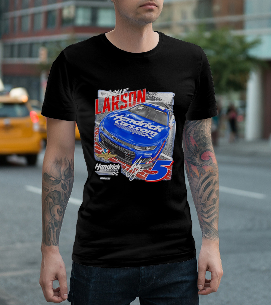 Kyle Larson Hendrick Motorsports No 5 Brickyard 400 T-Shirt