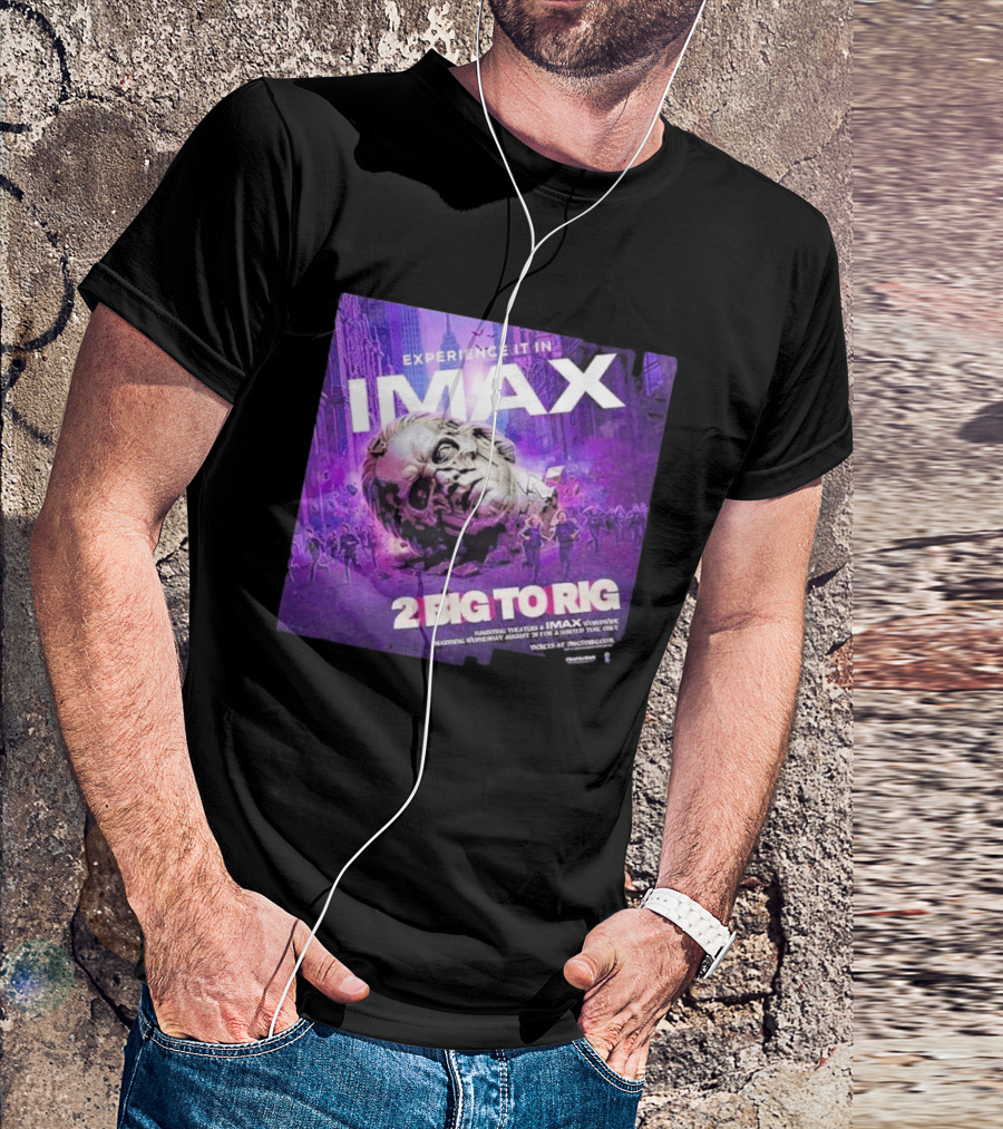 Experience It In IMAX Ghost 2 Big To Rig Feature Film Capturing Skeletour World Tour 2026 T-Shirt