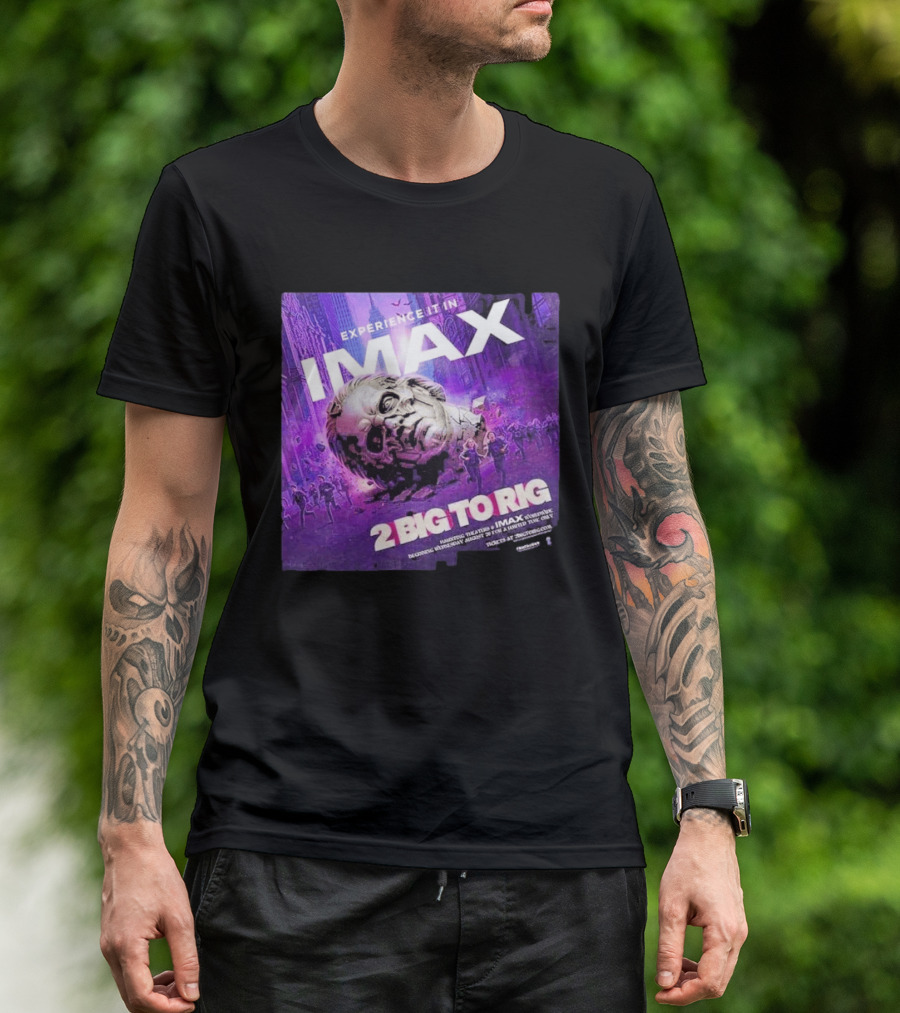 Experience It In IMAX Ghost 2 Big To Rig Feature Film Capturing Skeletour World Tour 2026 T-Shirt