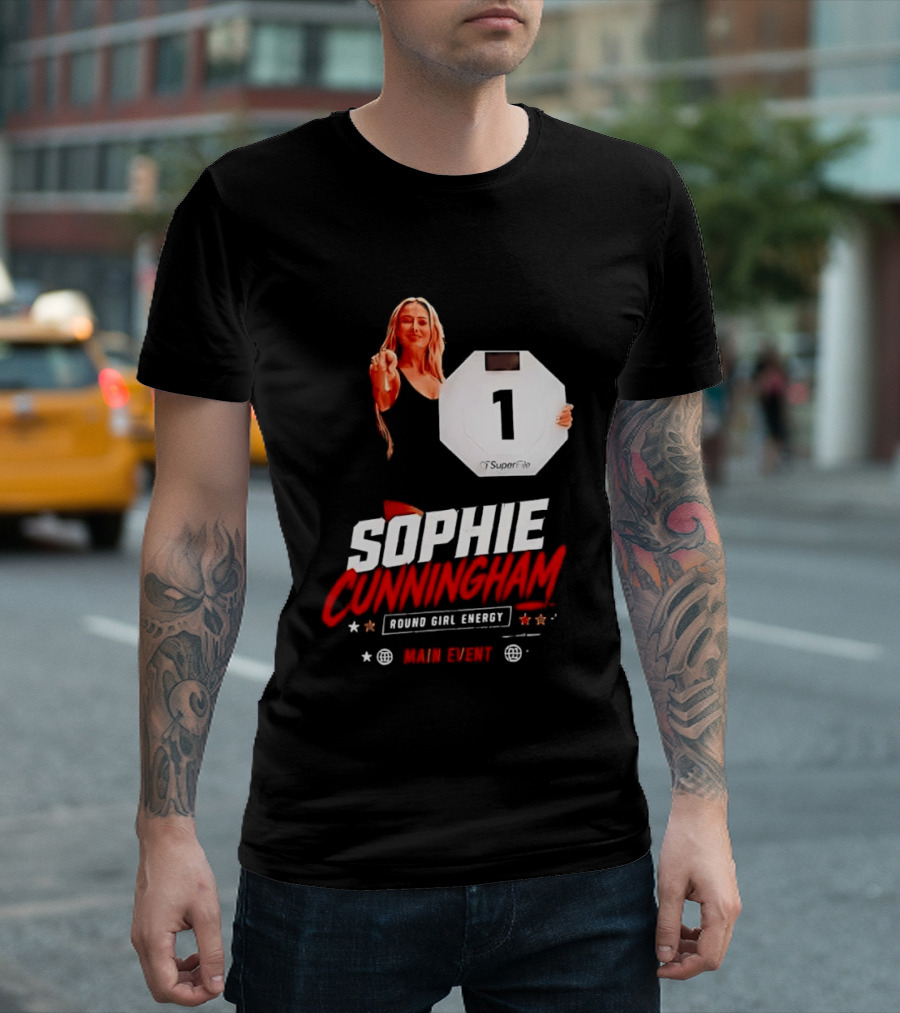 Sophie Cunningham Round Girl Energy Main Event 1 T-Shirt