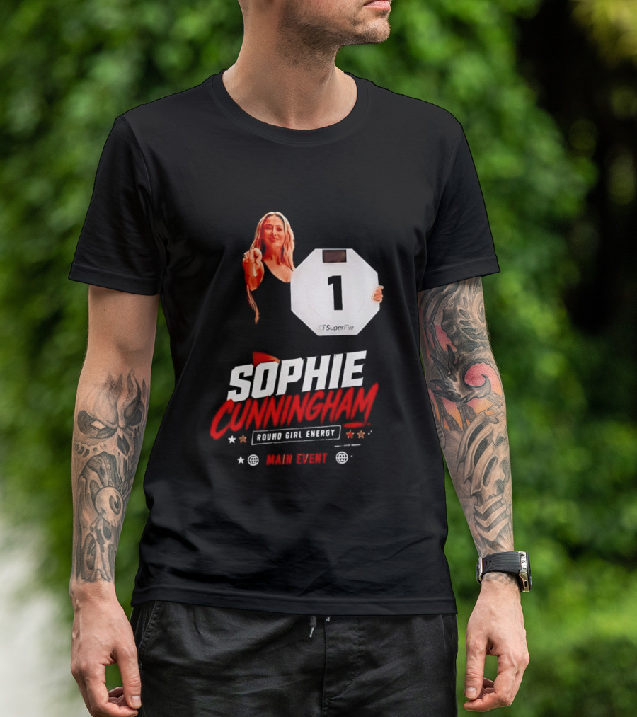 Sophie Cunningham Round Girl Energy Main Event 1 T-Shirt