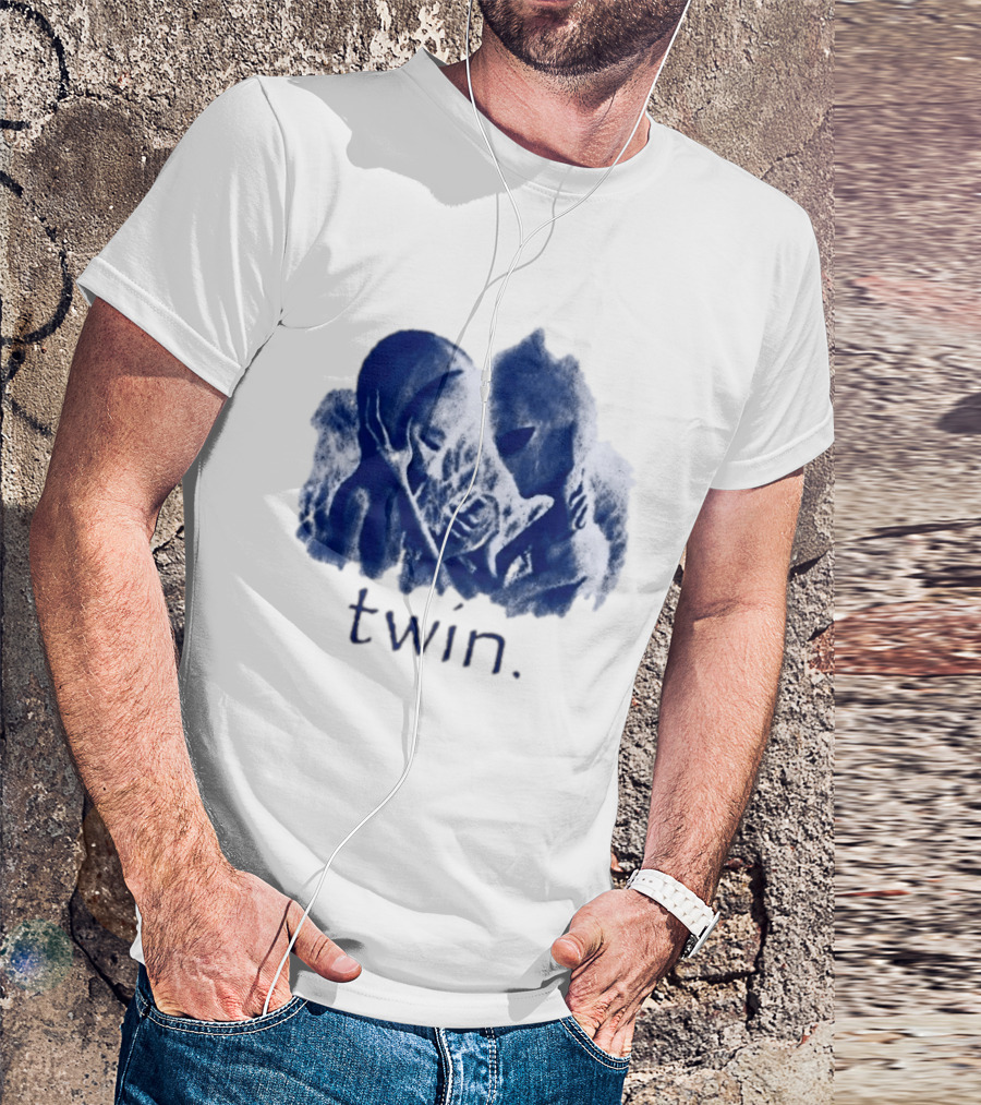 Twin Blue Alien 2026 Embrace T-Shirt