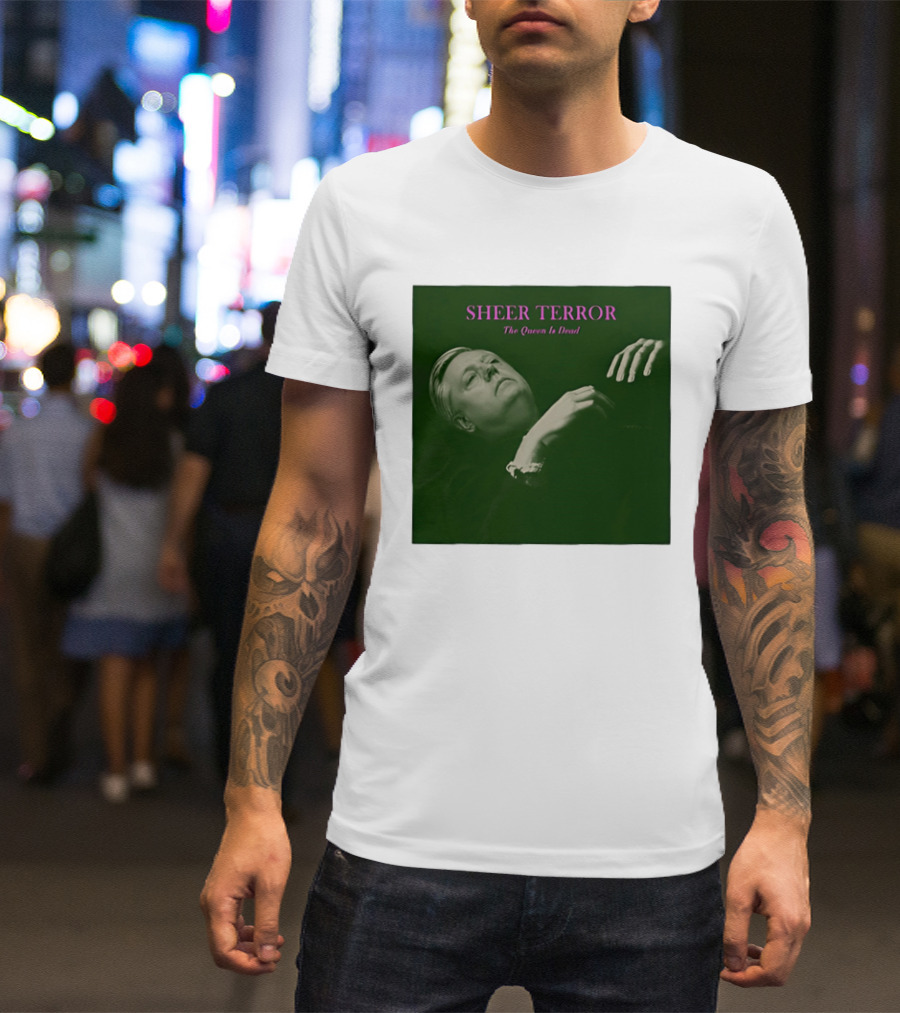 Sheer Terror The Queen Is Dead Punk Album Cover T-Shirt