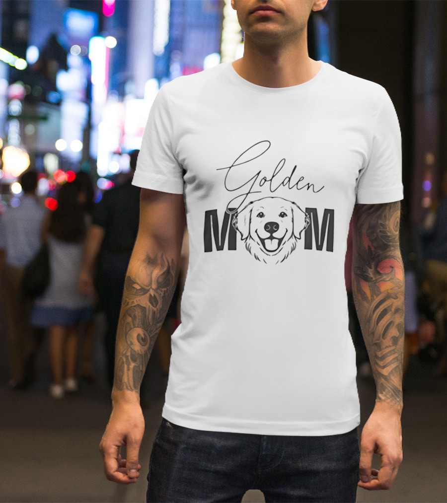 Golden Retriever Dog Mom T-Shirt