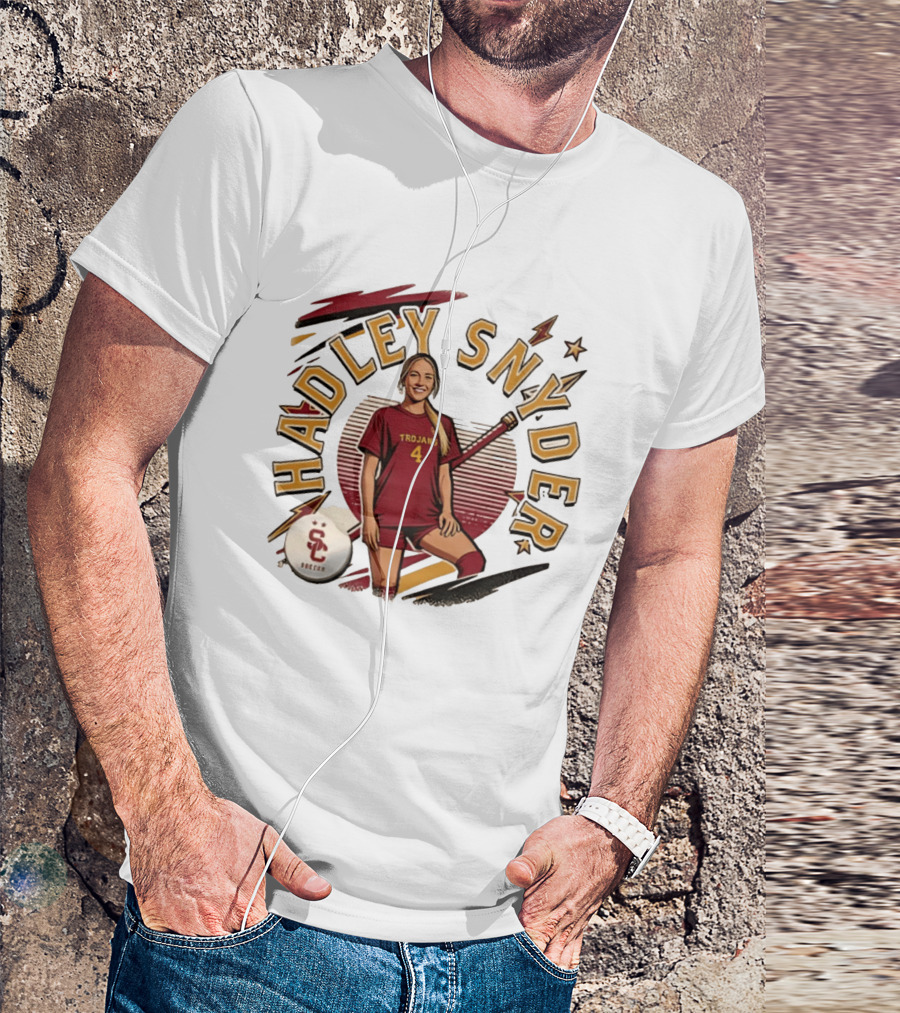 Hadley Snyder USC Trojans Soccer 4 T-Shirt