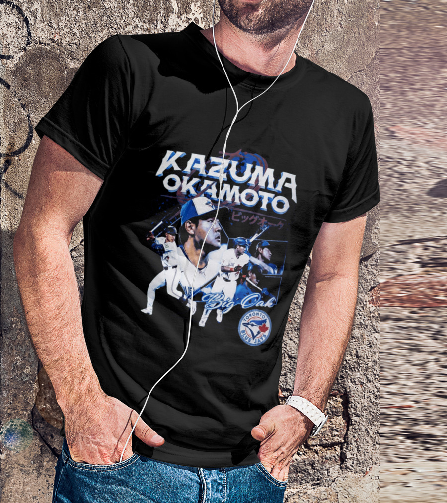 Kazuma Okamoto Big Oak Toronto Blue Jays T-Shirt