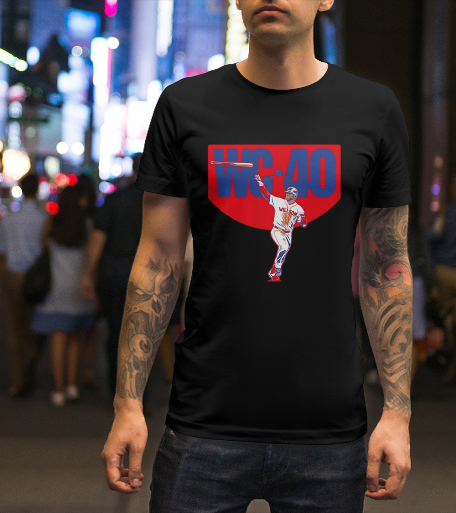 Willson Contreras WC 40 Boston Red Sox Baseball MLB 2026 T-Shirt