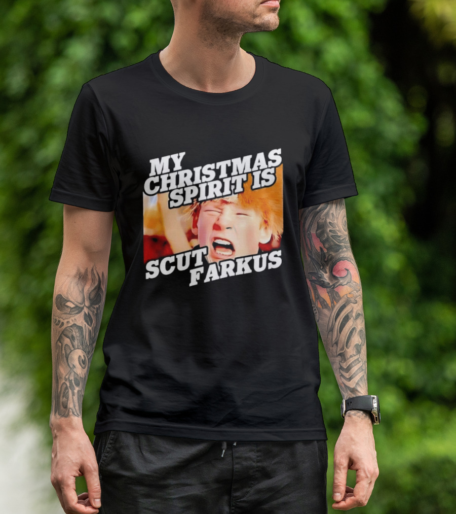 A Christmas Story My Christmas Spirit Is Scut Farkus T-Shirt