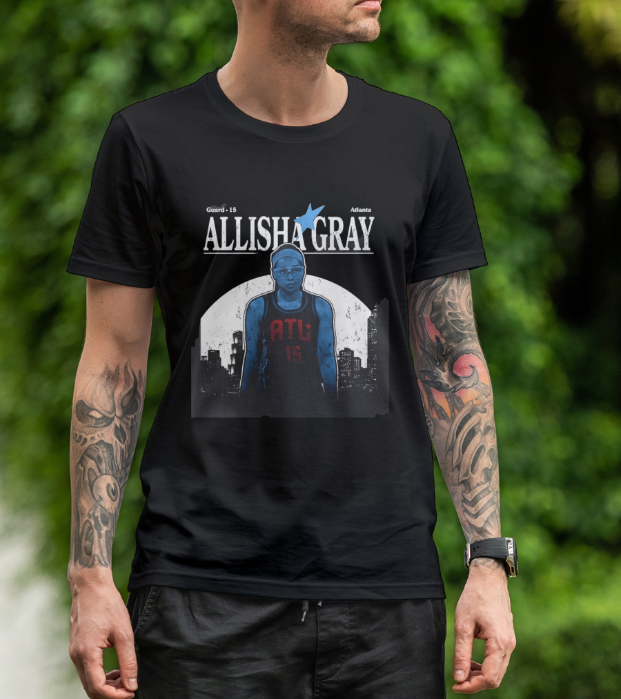 Guard 15 Allisha Gray ATL Atlanta T-Shirt