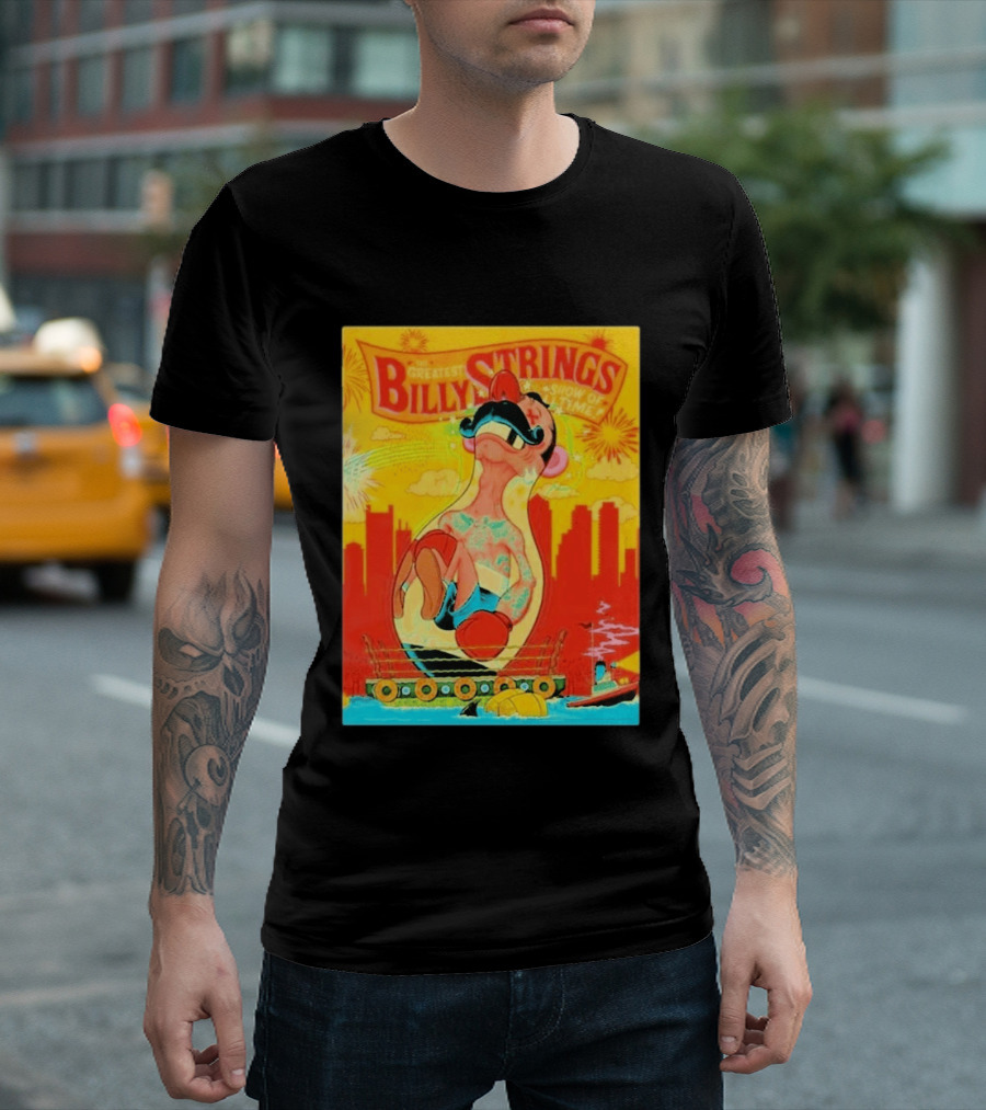 Billy Strings Boston MA Night 2 Agganis Arena July 21 2026 Greatest Show Of All Time T-Shirt