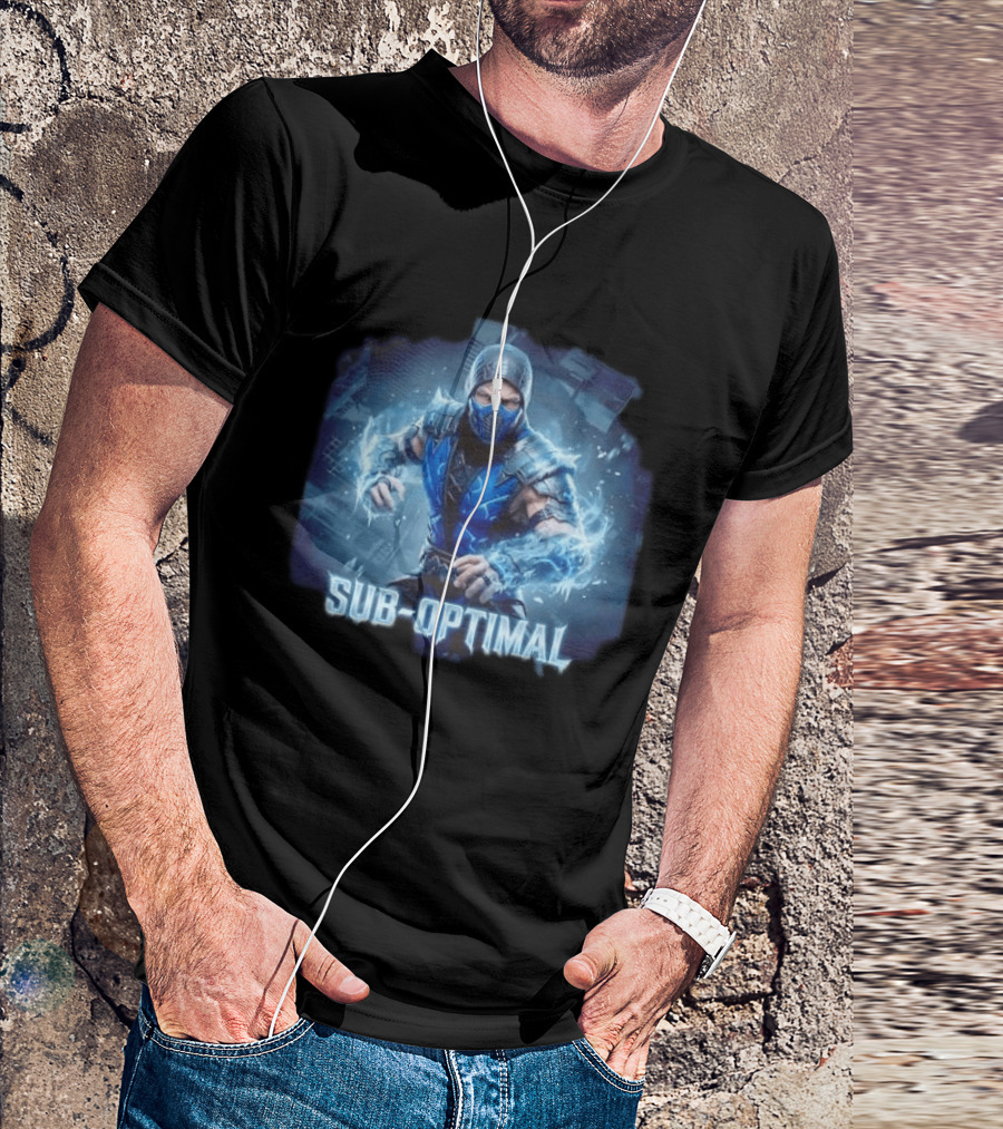 Sub Optimal Ice Ninja Action Pose T-Shirt