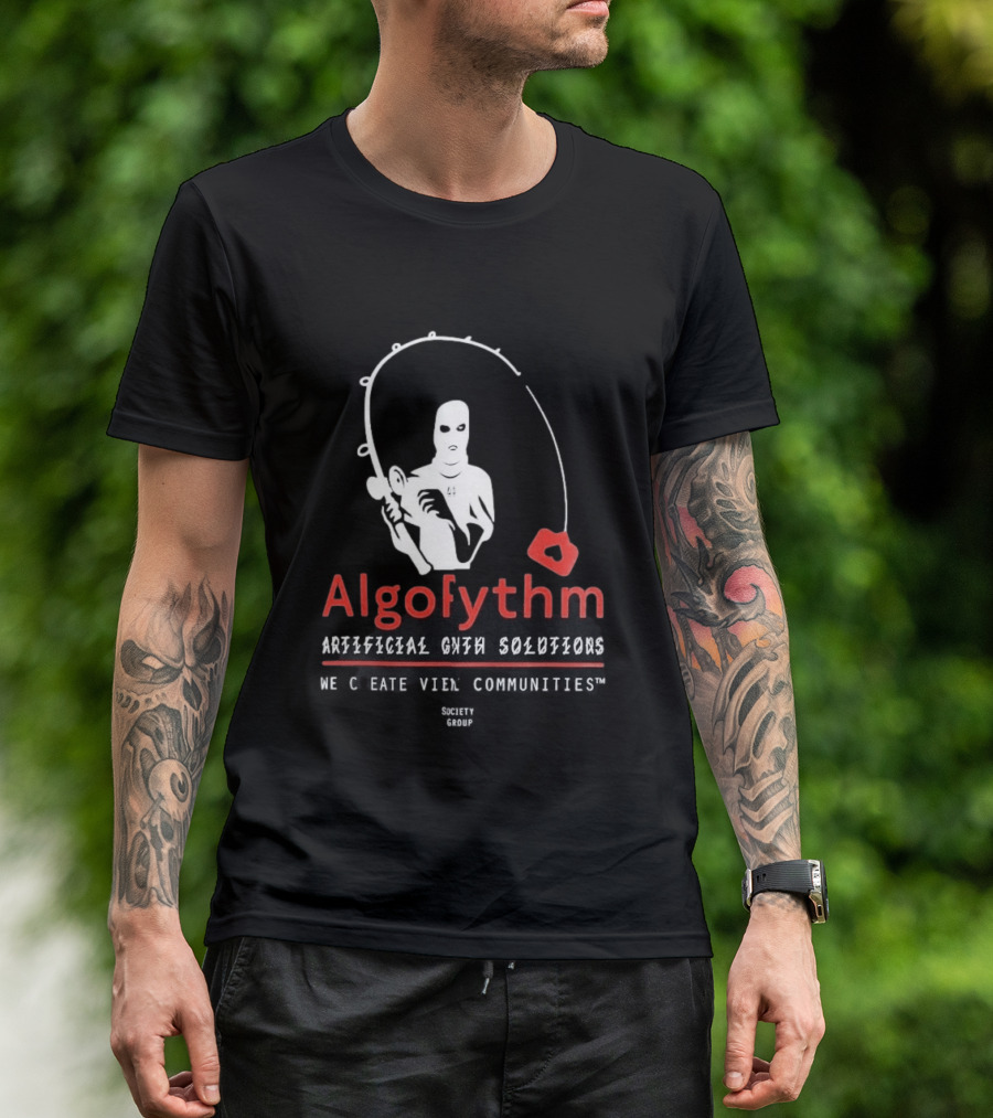 Nicky Romero Tomorrowland Algofythm We Create Viral Communities Society Group T-Shirt
