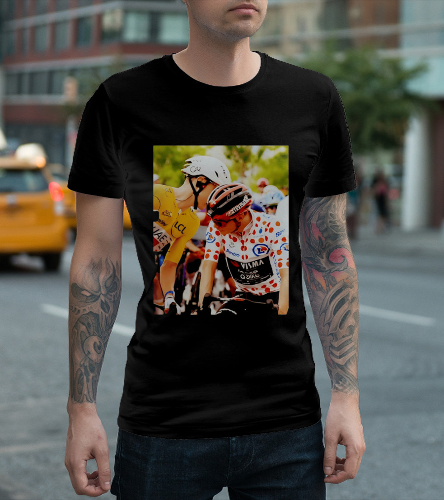 Jonas Vingegaard Tadej Pogačar LCL UAE Visma 2026 T-Shirt
