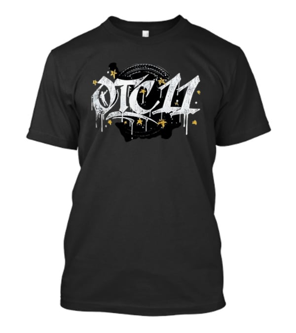 OTC11 Basketball Action Player Stars Black T-Shirt