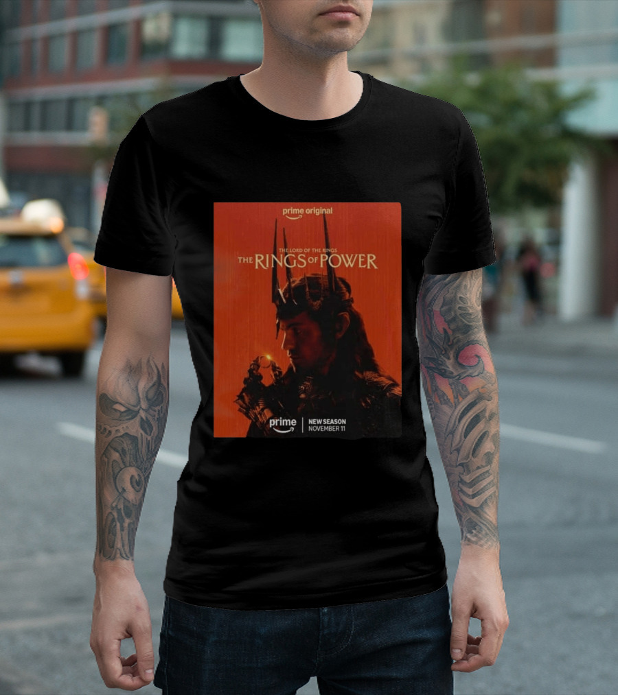 Prime Original The Lord Of The Rings The Rings Of Power New Season November 11 T-Shirt