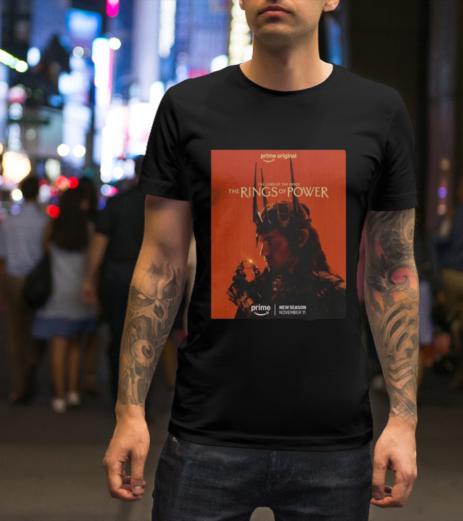 Prime Original The Lord Of The Rings The Rings Of Power New Season November 11 T-Shirt