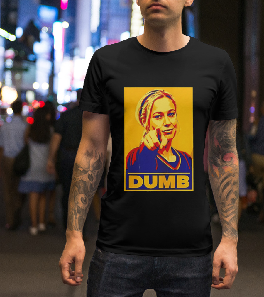 Sophia Cunningham Dumb Woman Pointing Her Finger T-Shirt