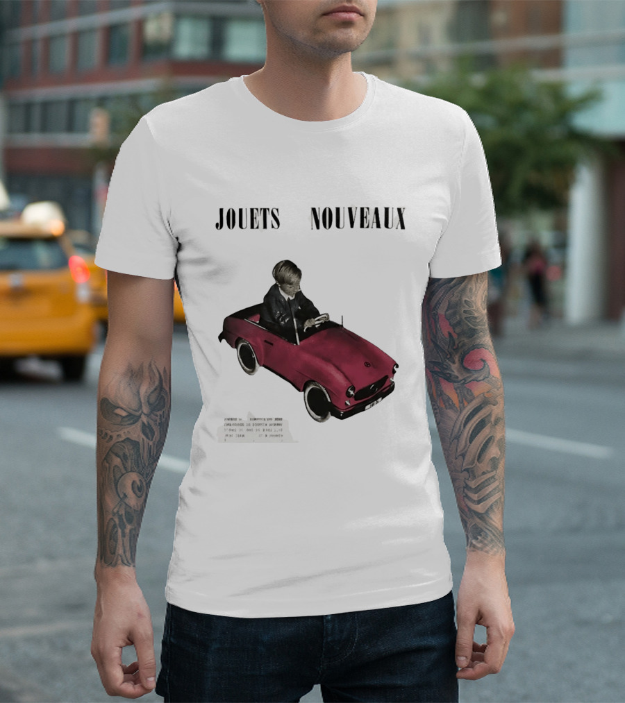 Jouets Nouveaux Vintage Car Child Paris Image T-Shirt