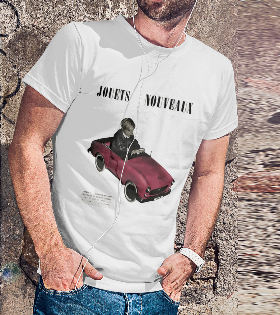 Jouets Nouveaux Vintage Car Child Paris Image T-Shirt