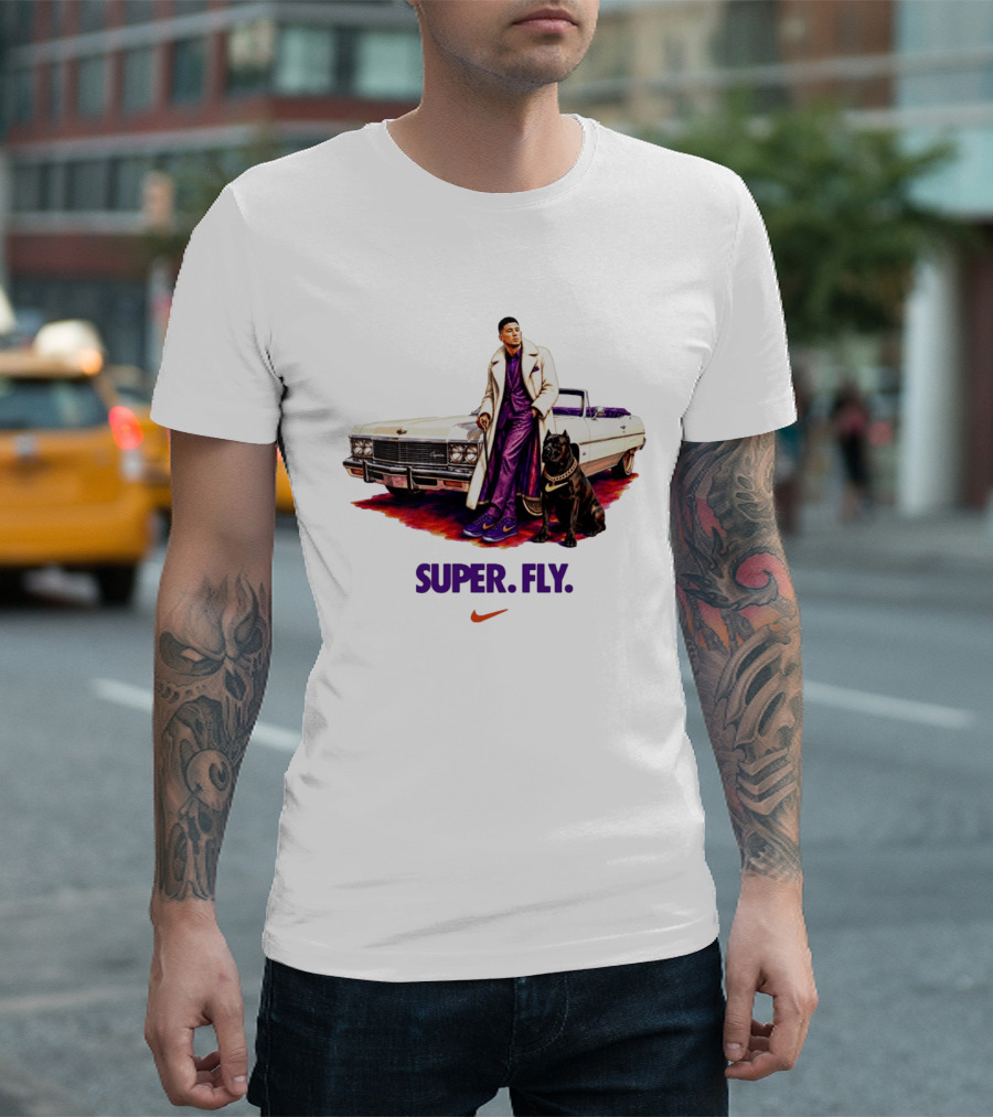 Devin Booker Super Fly Chevrolet Caprice Nike T-Shirt