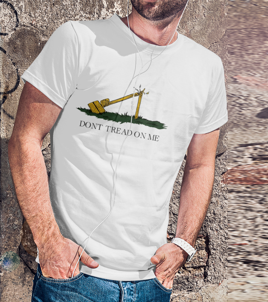 Don't Tread On Me Gadsden Flag Fallen Camera T-Shirt