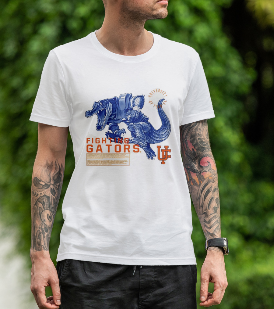 University Of Florida Fighting Gators History Of The Gator T-Shirt