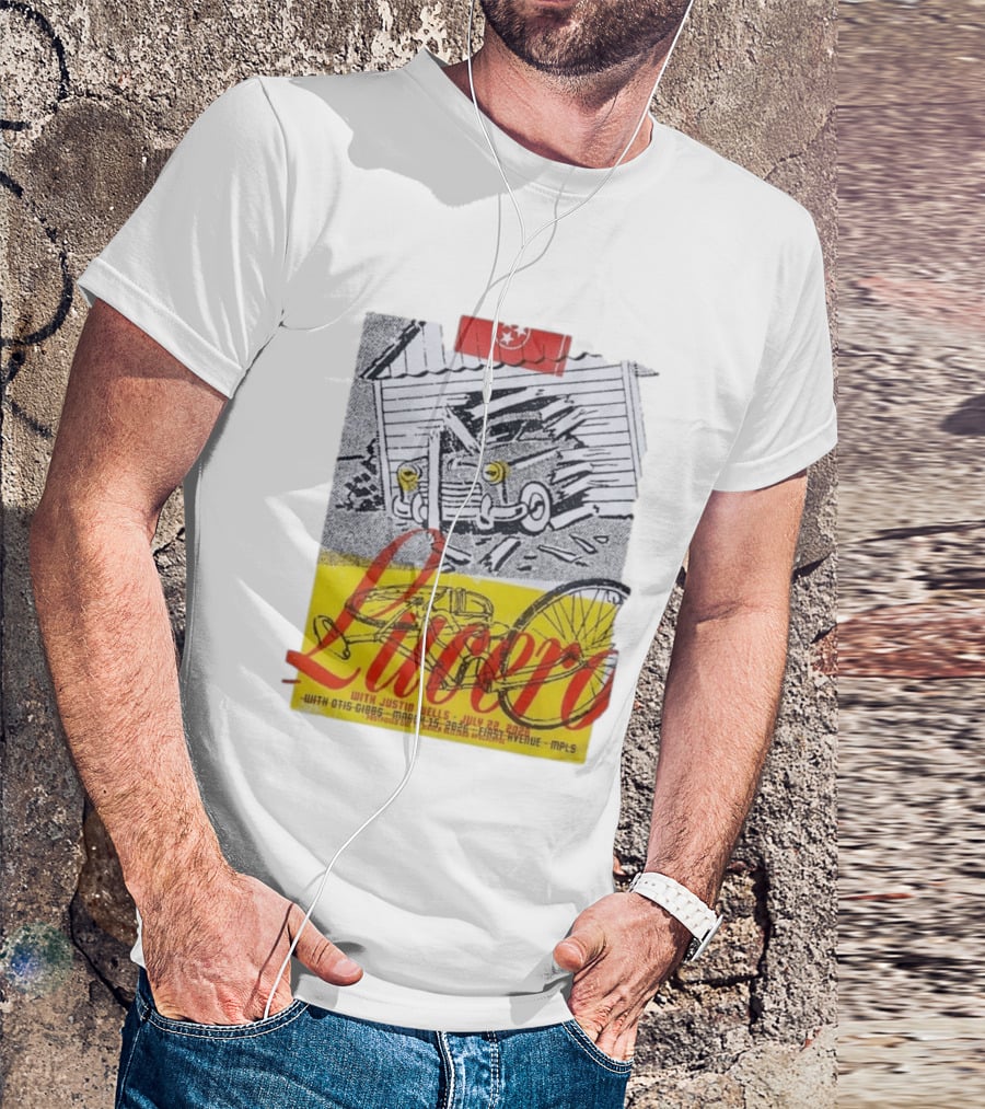 Lucero 20th Anniversary With Justin Wells July 2026 First Avenue MPLS T-Shirt