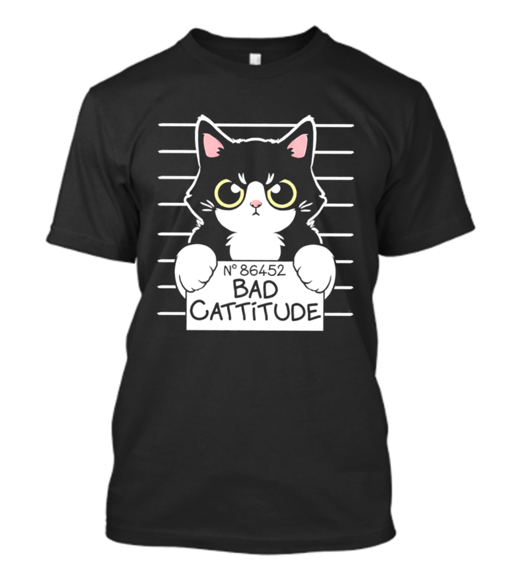 Bad Cattitude Cat Shot N° 35452 T-Shirt