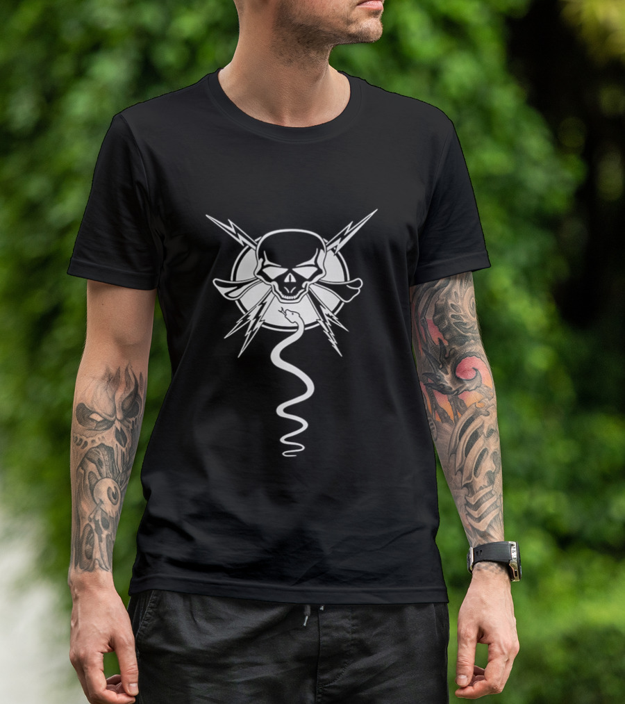 Joan Jett Skull Snake Electric Power T-Shirt