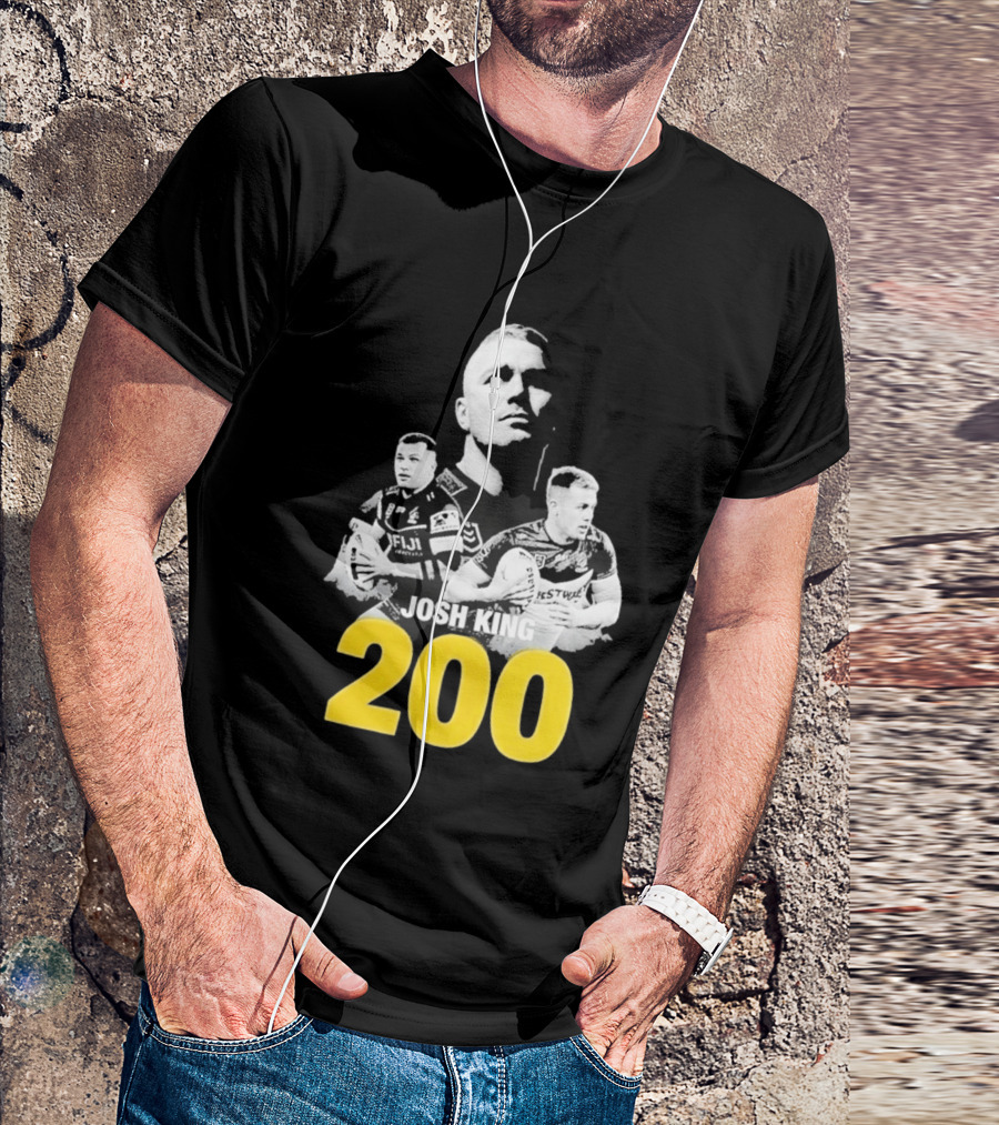 Josh King 200 Rugby Milestone T-Shirt