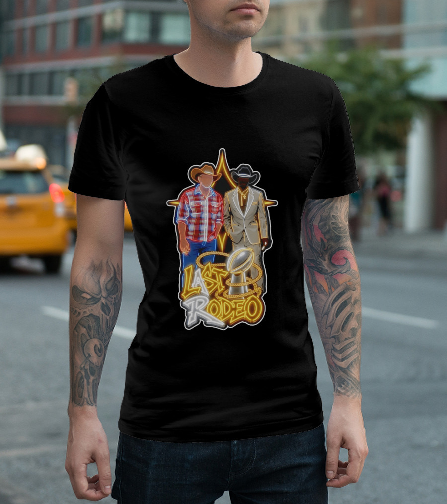 Last Rodeo Pittsburgh Steelers Football Trophy 2026 T-Shirt