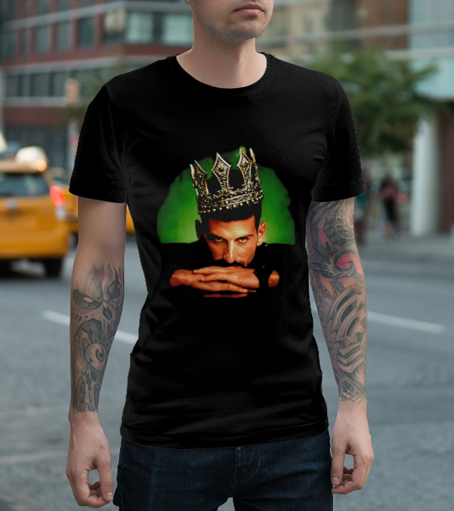 Wimbledon 2026 Novak Djokovic King/Iconic Tennis Champion T-Shirt