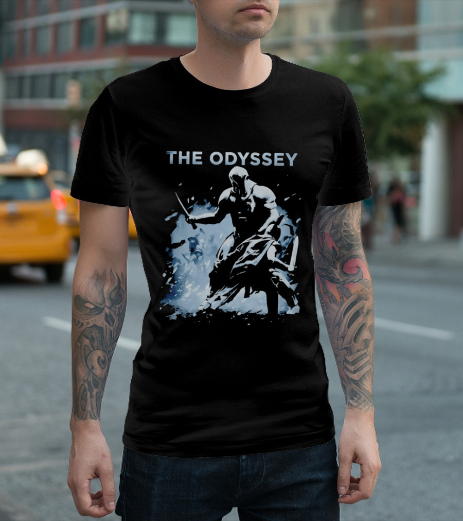 The Odyssey Spartan Warrior Battle Greek Mythology T-Shirt