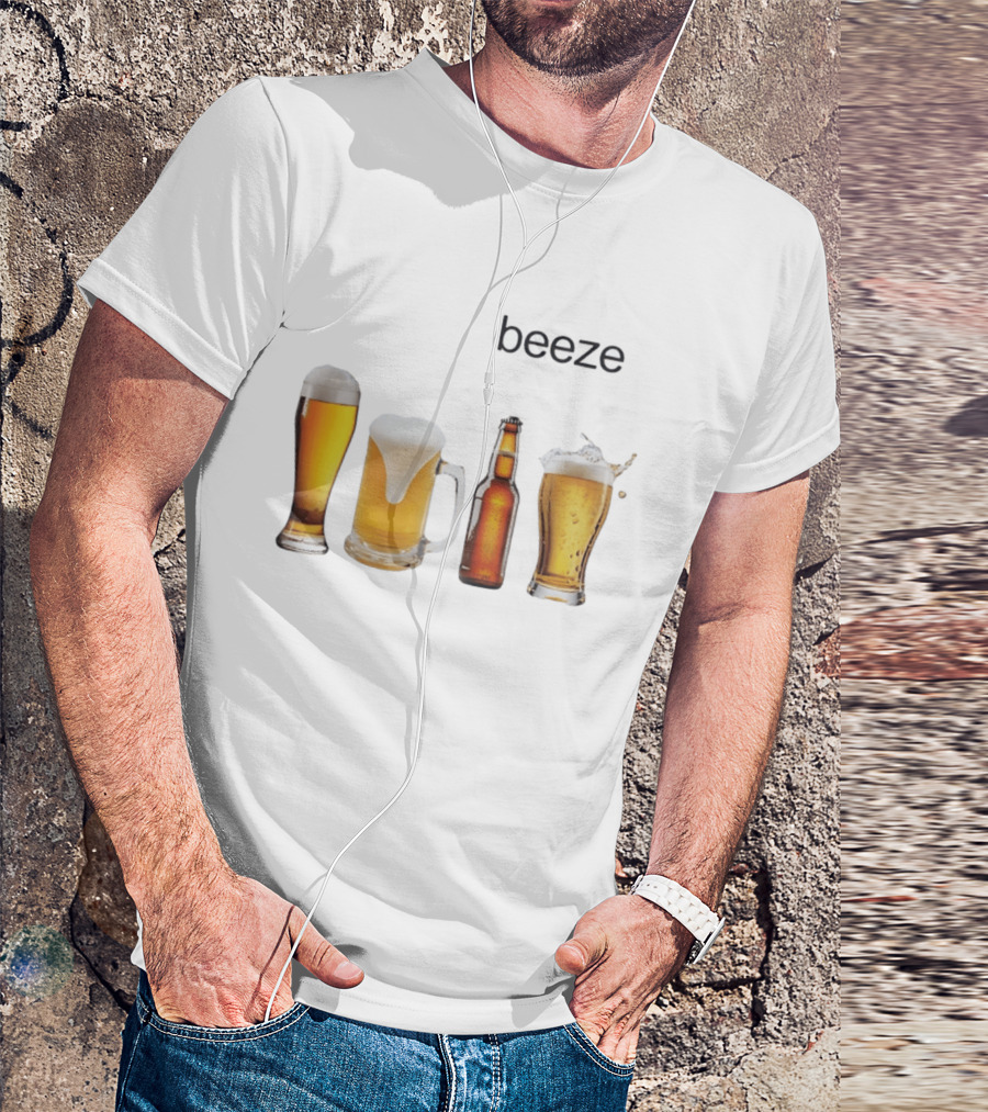 Beeze Beer Collection Lager Pilsner T-Shirt