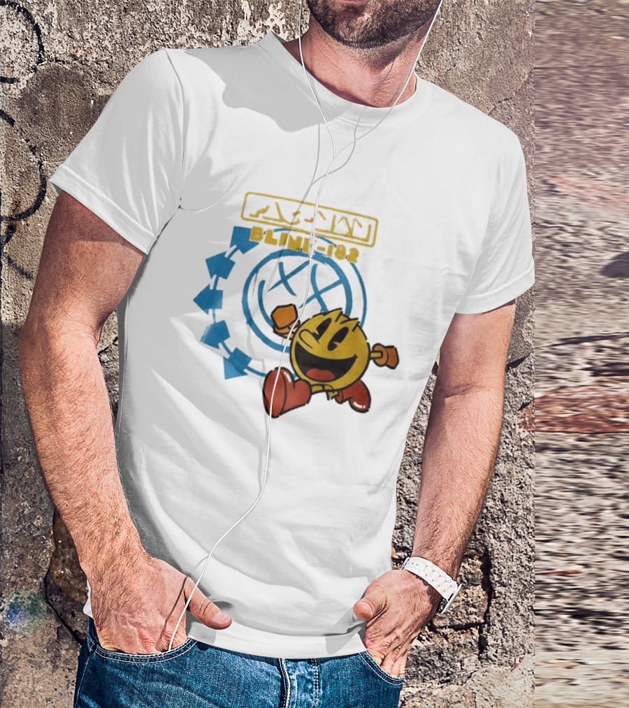 Pac Man Blink 182 San Diego Comic Con 2026 Collaboration T-Shirt
