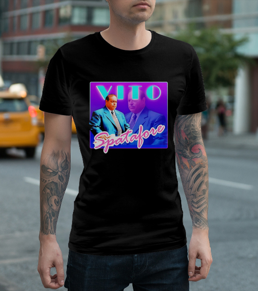 Vito Spatafore The Sopranos Retro Neon T-Shirt