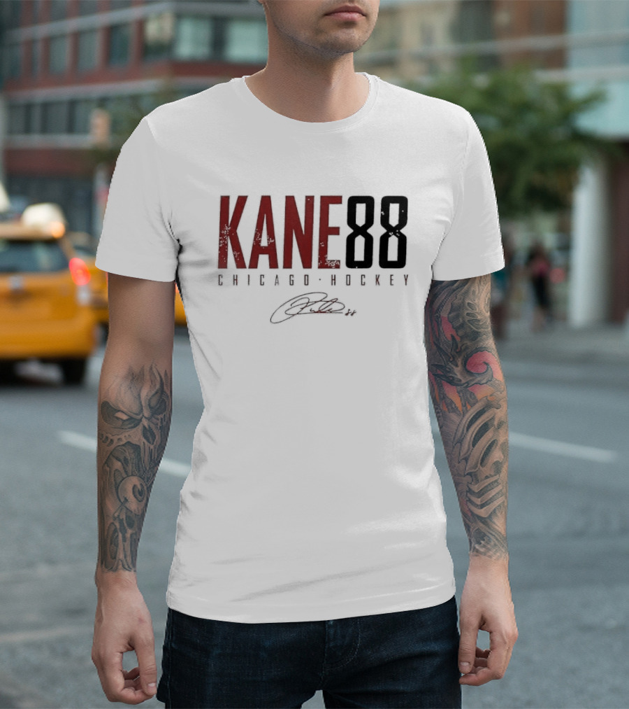 Kane 88 Chicago Hockey Signature Edition T-Shirt