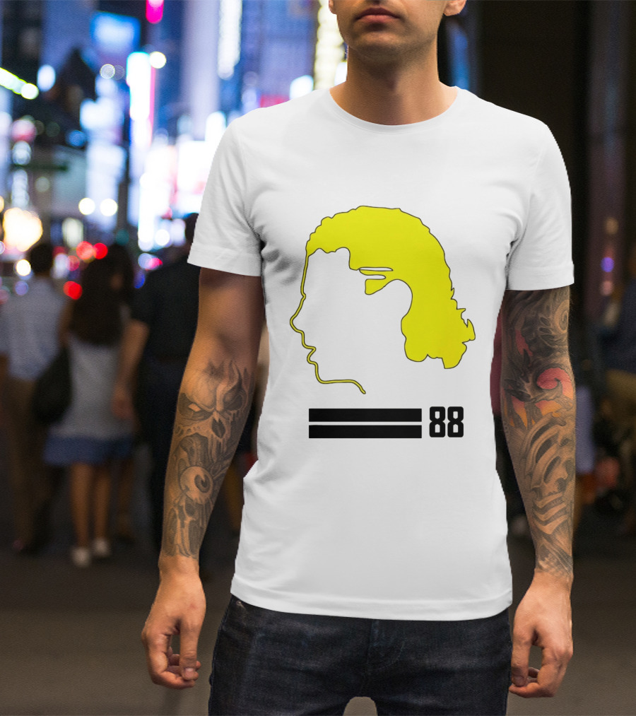 Patrick Kane Chicago Blackhawks 88 Mullet T-Shirt