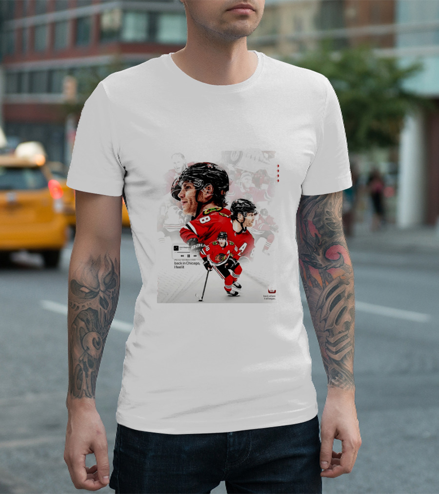 Patrick Kane Chicago Blackhawks Back Where It All Began End Of Beginning 88 T-Shirt