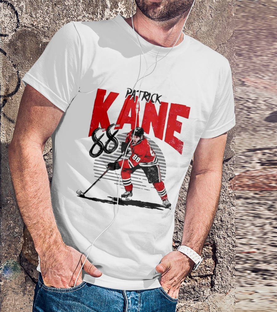 Patrick Kane 88 Chicago Blackhawks Hockey Player Victory T-Shirt